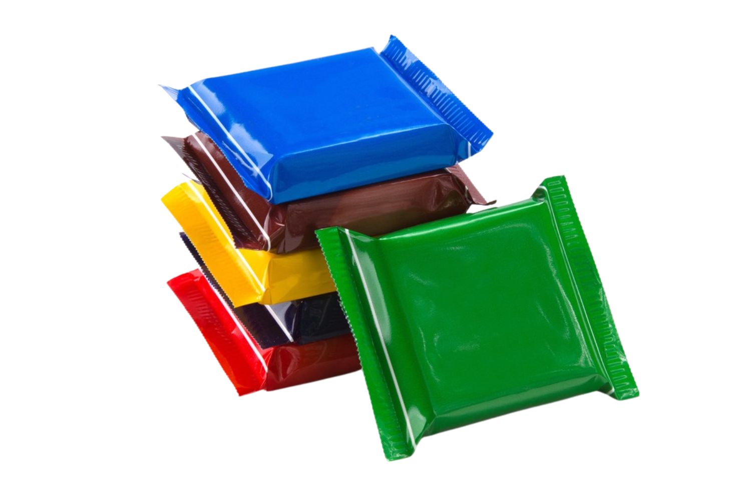 Verpacktes Produkt im Beutel
