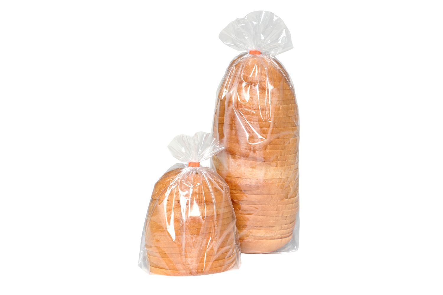 Geclippter Brotbeutel