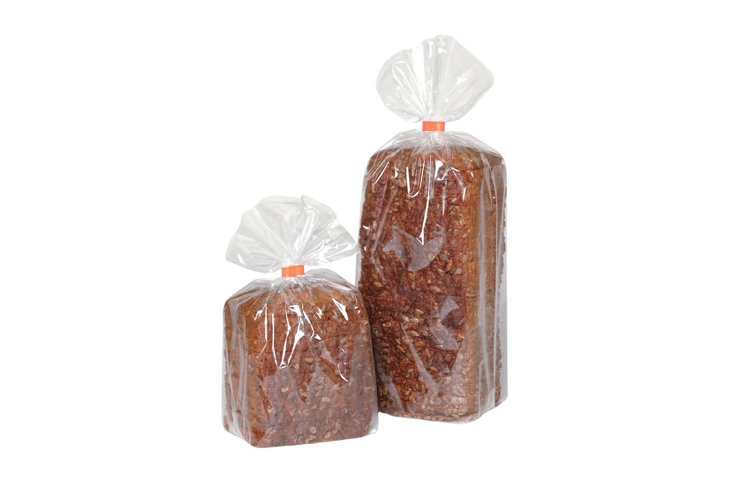 Geclippter Brotbeutel