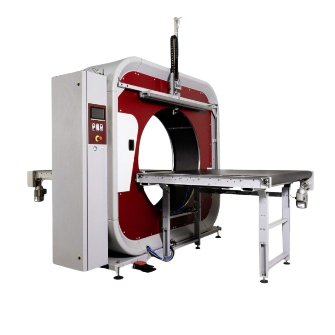 Automatische horizontale Stretchwickelmaschine